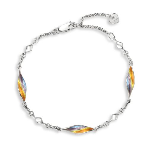 Sunset Aurora Bracelet, Sterling Silver - NA0446B