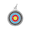 Target Charm - Painted- 14K Gold-W10-1118-0-14KW
