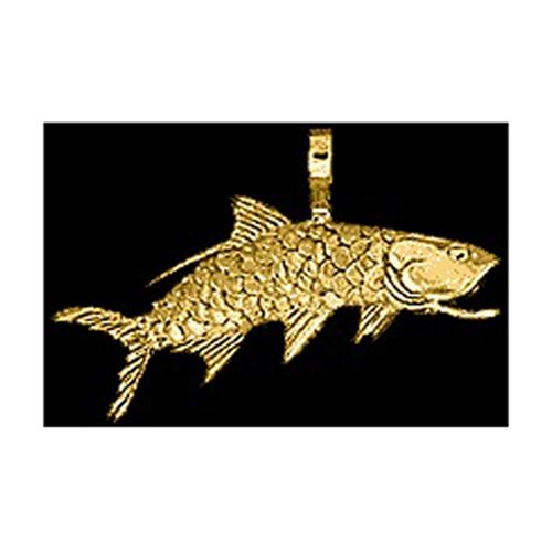 Tarpon Pendant - 14K Yellow Gold - JS-767