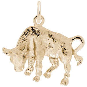 Taurus Charm 14K Gold - 10-4134-0-14K
