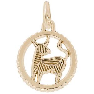 Taurus Charm 14K Gold - 10-4544-0-14K