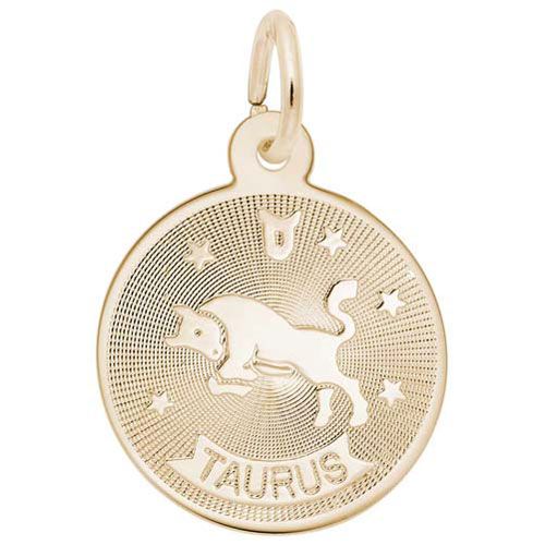Taurus Charm Gold Plated - 10-4584-0-GP