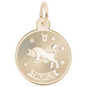 Taurus Charm Gold Plated - 10-4584-0-GP