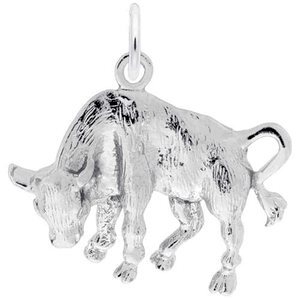 Taurus Charm Sterling Silver - 10-4134-0-SS
