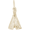 Teepee Charm Gold Plated - 10-0494