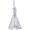 Teepee Charm Silver - 10-0494
