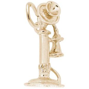 Telephone Charm Gold Plated - 10-623-0-GP