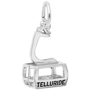 Telluride Gondola Charm  - 14K White Gold  - 10-8450-0-14KW