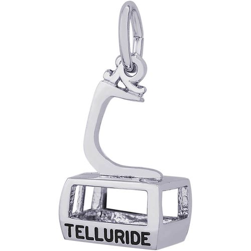 Telluride Gondola Charm - 14K White Gold - 10-8427