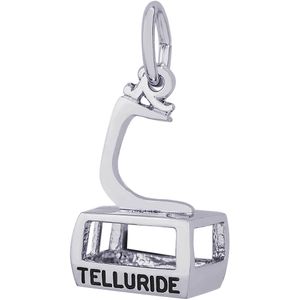 Telluride Gondola Charm - Sterling Silver - 10-8427