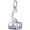 Telluride Moving Gondola With Bot Charm - 14K White Gold