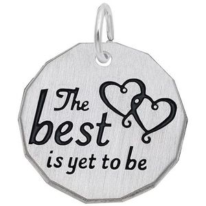 The Best Is Yet To Be W/9152 Necklace  - Sterling Silver  - 28-1623-52-SS