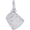 Thimble Charm White Gold - 10-8167