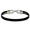 Titanium Bar with Link Top Hook Bracelet - Sterling Silver 14K Gold Wraps 6mm 6.5 Inch