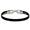 Titanium Bar with Link Top Hook Bracelet - Sterling Silver 14K Gold Wraps 6mm 7.5 Inch