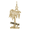 Tortola Palm Tree Charm - 10K Gold - 10-5393-10kg