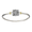 Treasure Coin Cable Bracelet - Sterling Silver & Gold 3.5mm 8 Inch