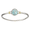 Tree of Life Cable Hook Bracelet - Silver & 14K Gold 5mm 8 Inch