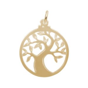 Tree Of Life Charm - Gold Plated-10-1152-0-GP