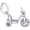 Tricycle Charm-White Gold - 10-8294