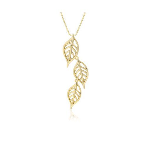 Triple Leaf Dangle Pendant