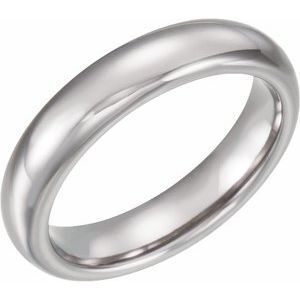 Tungsten 4 mm Half Round Band Size 13 - TAR022:117:P
