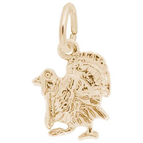 Turkey Charm Gold Plated - 10-579-0-GP