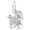 Turkey Charm Sterling Silver - 10-579-0-SS
