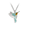 Turquoise Hummingbird Necklace   Sterling Silver  - NN0601A