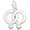 Twins-Female Charm Silver - 10-3053