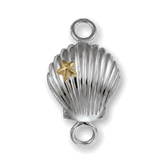 Bracelet Clasp - Sterling Silver, Two Tone & 14K Gold