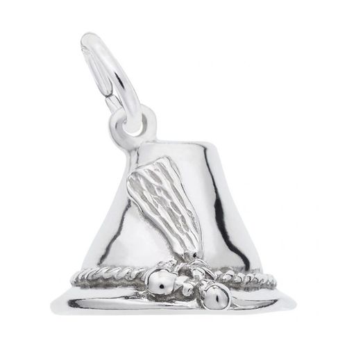 Tyrol Hat Charm - 14K White Gold 10-1282-wg