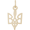 Ukrainian Trident Charm 10K Gold - 10-3617