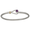 Unity Amethyst Cable Hook Bracelet - Sterling Silver & 14K 6.5 Inch