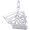 Uss Constition Charm Silver - 10-2955