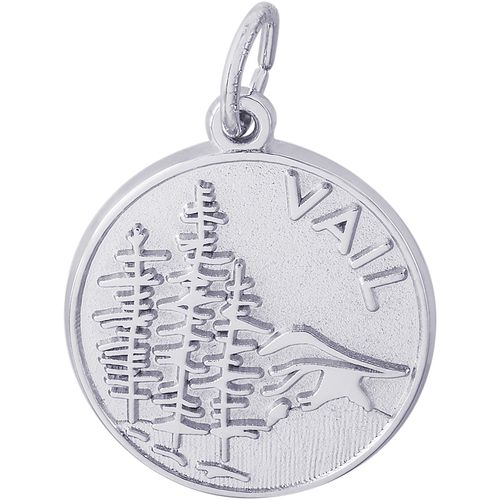 Vail Scene Charm - Sterling Silver - 10-8366