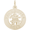 Vancouver Inukshuk Charm Gold Plated - 10-2827