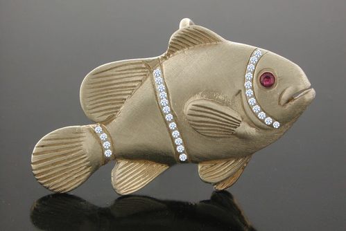 Vanmark Clown Fish Pendant - PD139