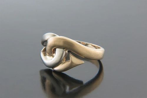 Vanmark Ladies "Love Hooks" Ring - RG005-LTT