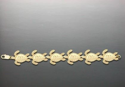 Vanmark Large Multi Loggerhead Turtle Bracelet - BR036