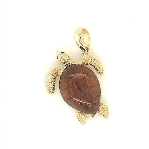 Vanmark Logger Head Turtle with Teak Shell - PD356