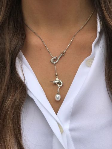 Vanmark Marlin Lariat Necklace - NK012