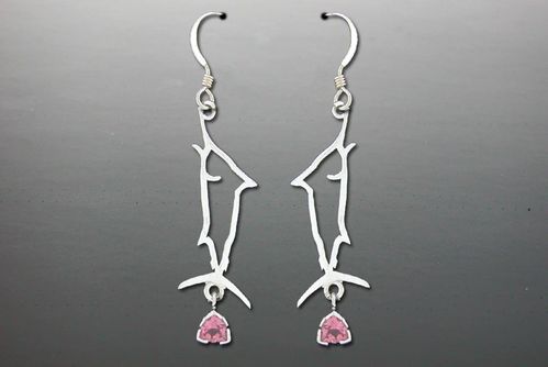 Vanmark Marlin Silhouette Earrrings - ER056