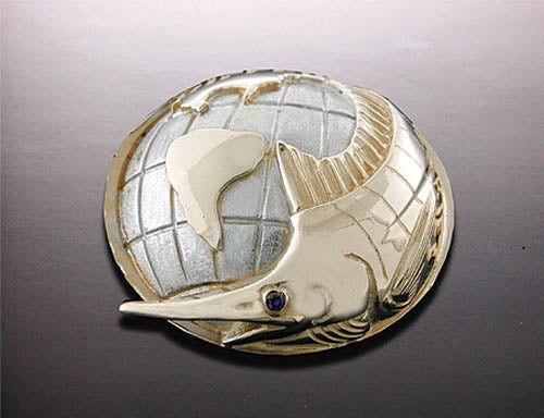 Vanmark Marlin World Globe Pendant - PD101