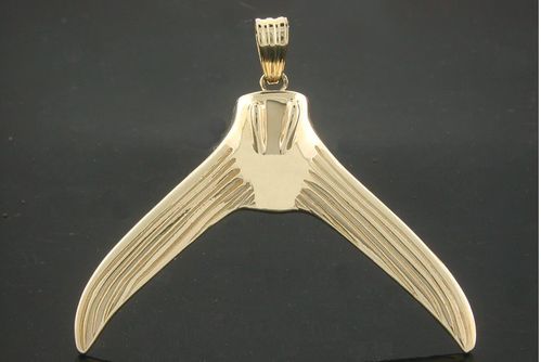 Vanmark Medium Marlin Tail Pendant - PD012