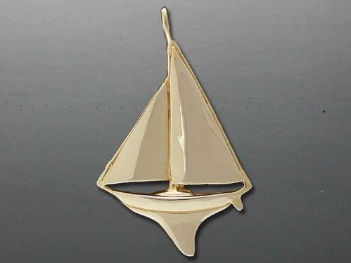 Vanmark Medium Sailboat Pendant - PD050
