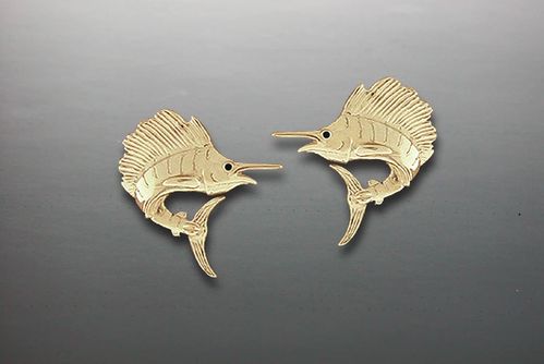 Vanmark Sailfish Earrings - ER0178