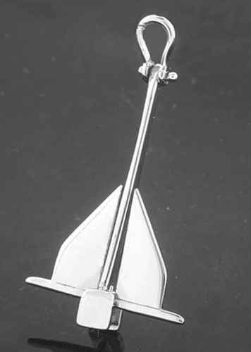 Vanmark Silver Danforth Anchor Pendant - PD049S