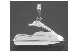 Vanmark Silver Jetski Pendant - PD048S