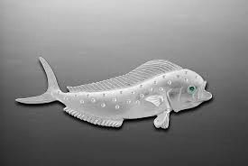 Vanmark Silver Large Mahi Dolphin Pendant - PD028S